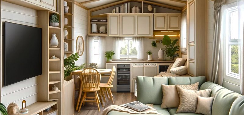 Space-Saving Decor Ideas for Mobile Home Living Rooms
