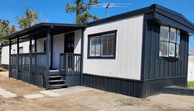 10 Mobile Home Black Skirting Color Ideas