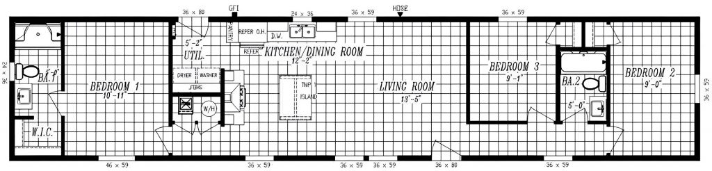 3-Beds-2-Baths-Single-Wide-Mobile-Home-Floor-Plan