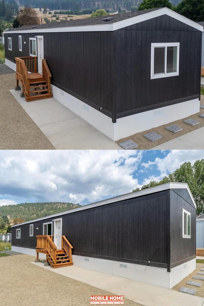 8 Modern Mobile Home Black Siding Ideas for a Sleek Exterior