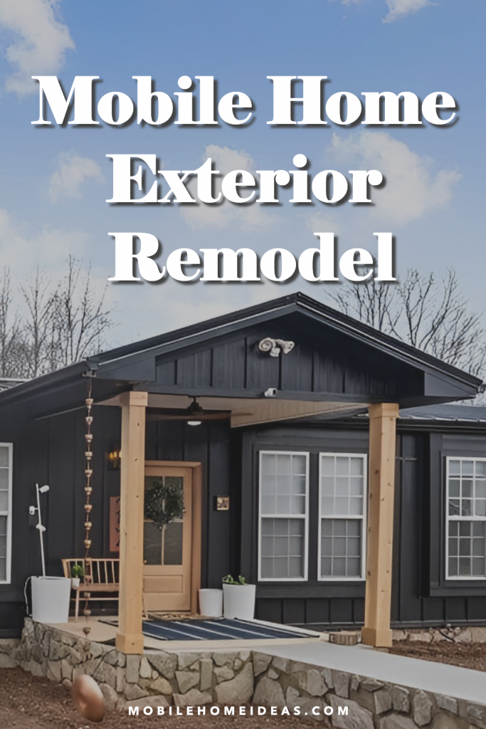 15 Exterior Mobile Home Remodeling Ideas