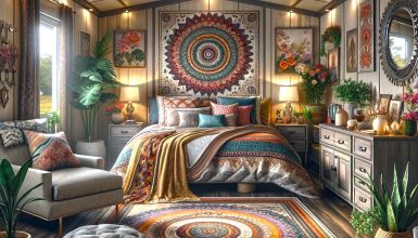10 Tips for Creating a Boho-Style Mobile Home Bedroom
