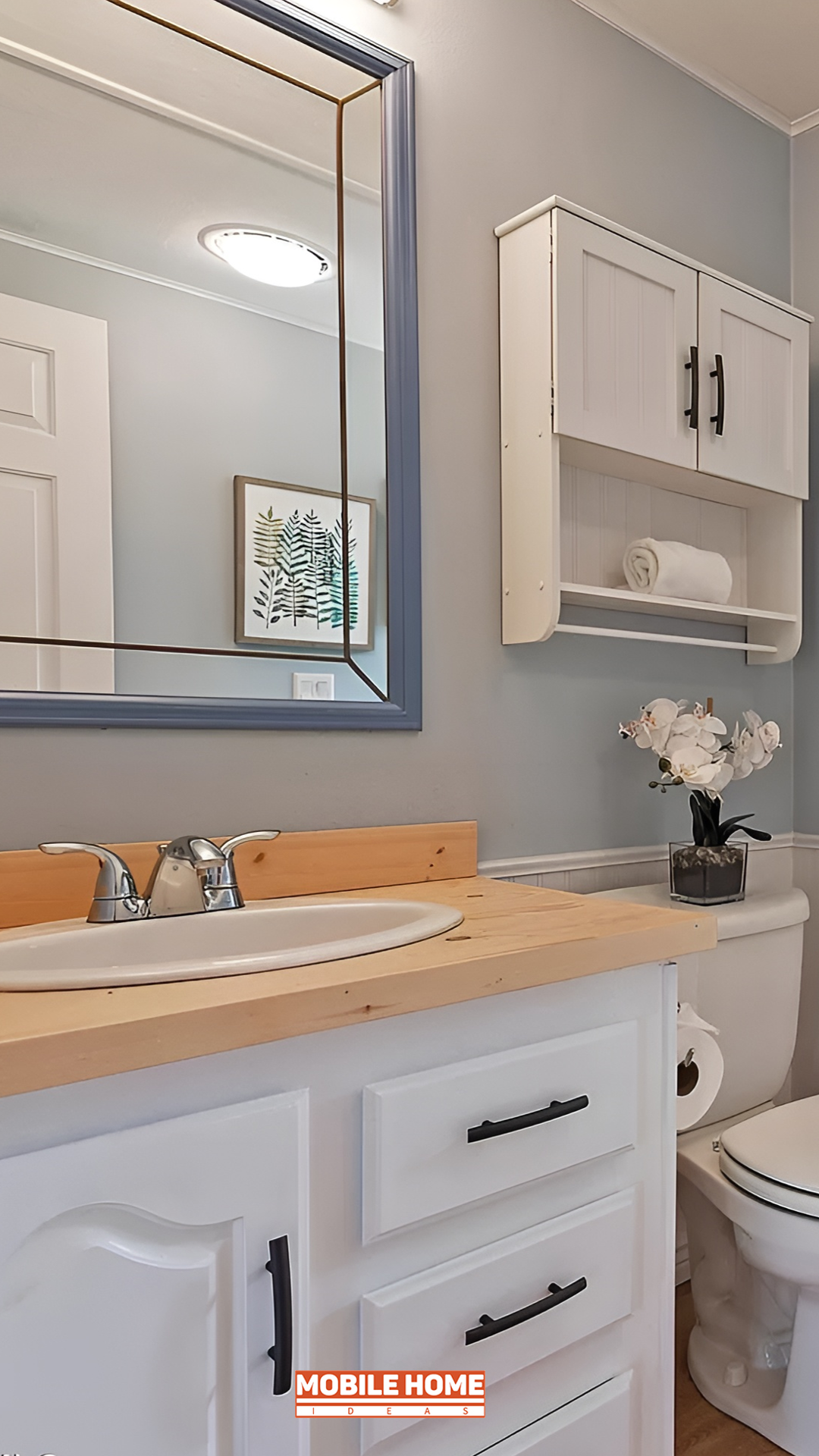 Mobile Home Bathroom Makeovers Update the Fixtures