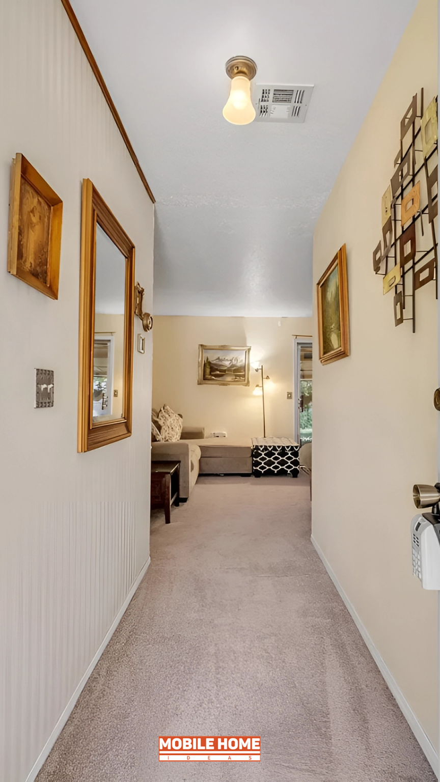 15 Practical Mobile Home Hallway Ideas for Space Optimization