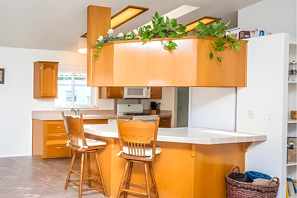 Mobile-Home-Indoor-Plant-Kitchen Ideas