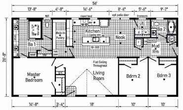 3-Bedroom-56x26-Double-Wide-Mobile-Home-Floor-Plan
