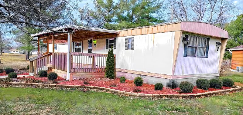 Stunning 1981 Mobile Home Transformation