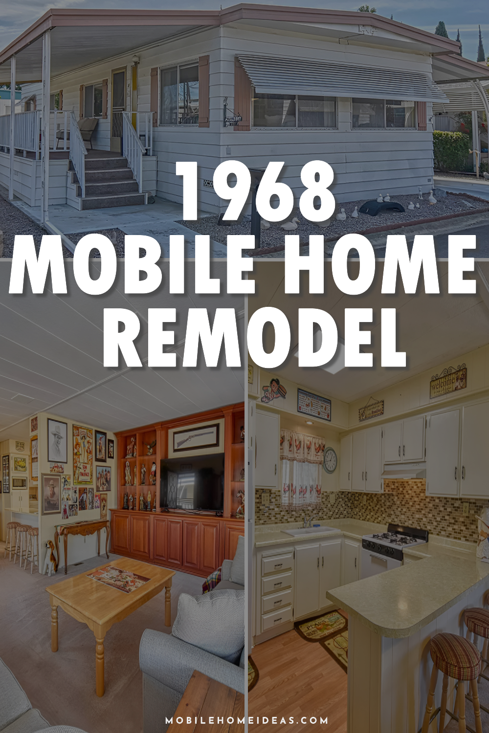 1968 Mobile Home Remodel
