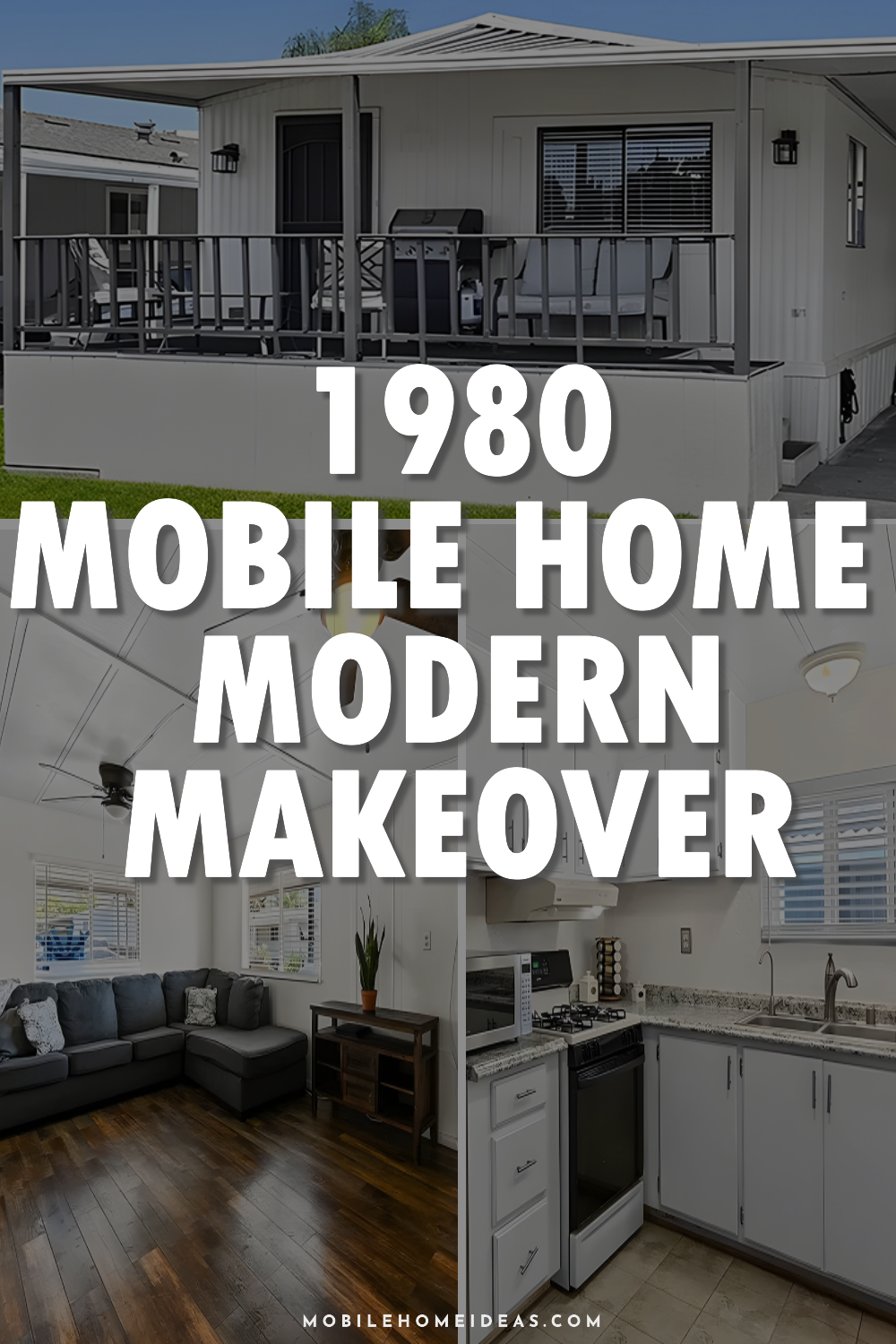 1980 Mobile Home Modern Makeover