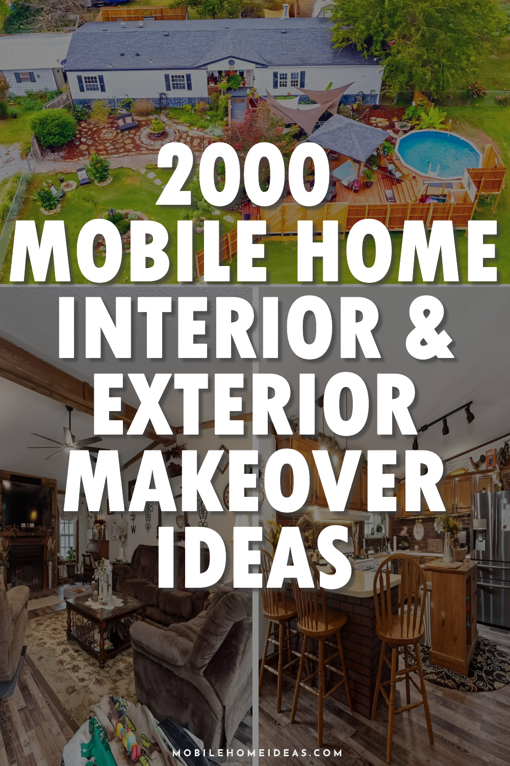 2000 Mobile Home Makeover: Inspiring Interior and Outdoor Design