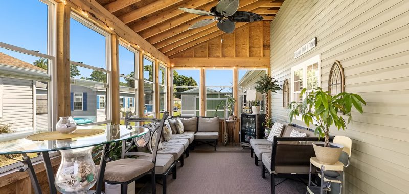 15 Double Wide Mobile Home Side Porch Ideas