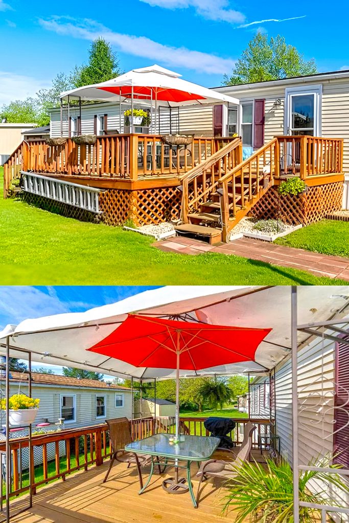 20 Mobile Home Deck Decor Ideas