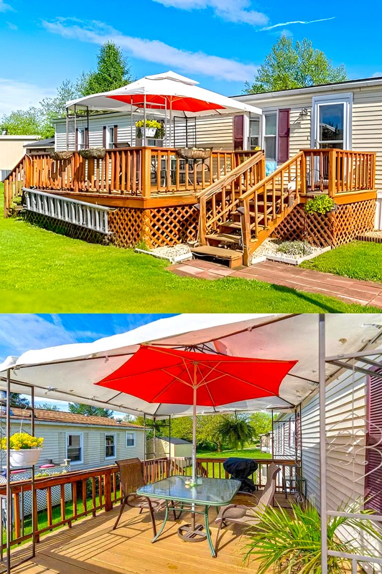 20 Mobile Home Deck Decor Ideas