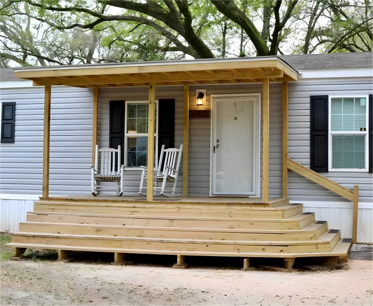 20 Mobile Home Deck Decor Ideas