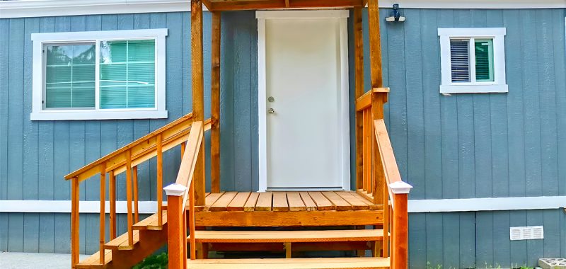 15 Stylish Mobile Home Exterior Entryway Ideas