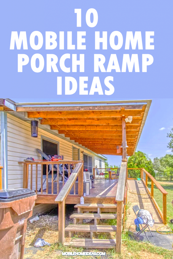 10 Mobile Home Porch Ideas with Ramp
