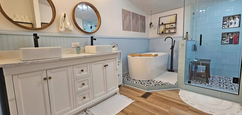 18 Mobile Home Bathroom Color Ideas