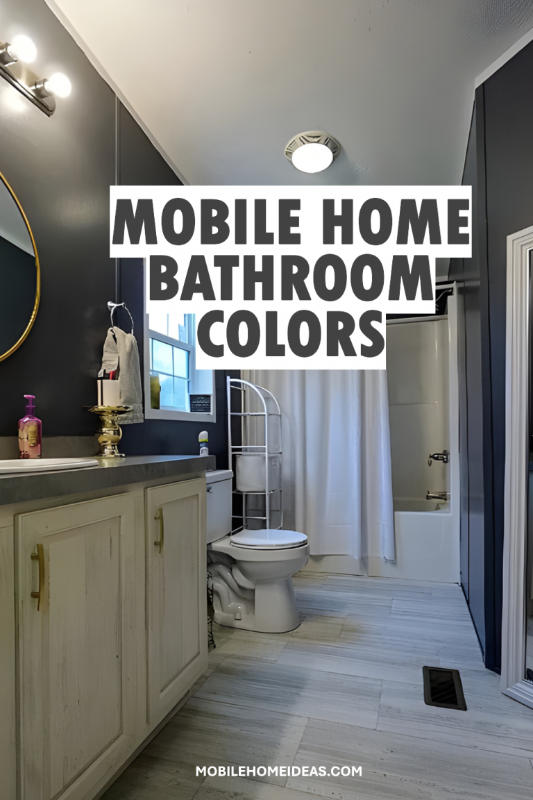 18 Mobile Home Bathroom Color Ideas