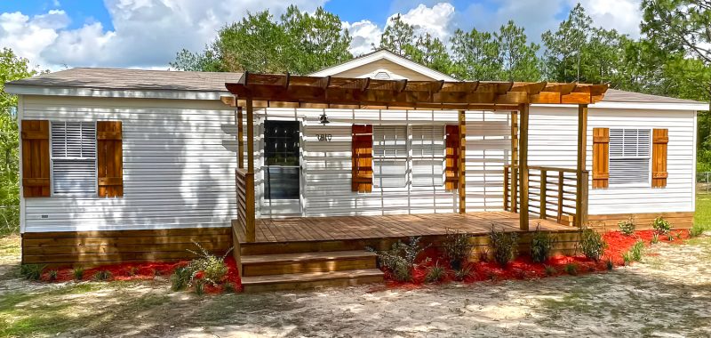 10 Mobile Home Pergola Ideas