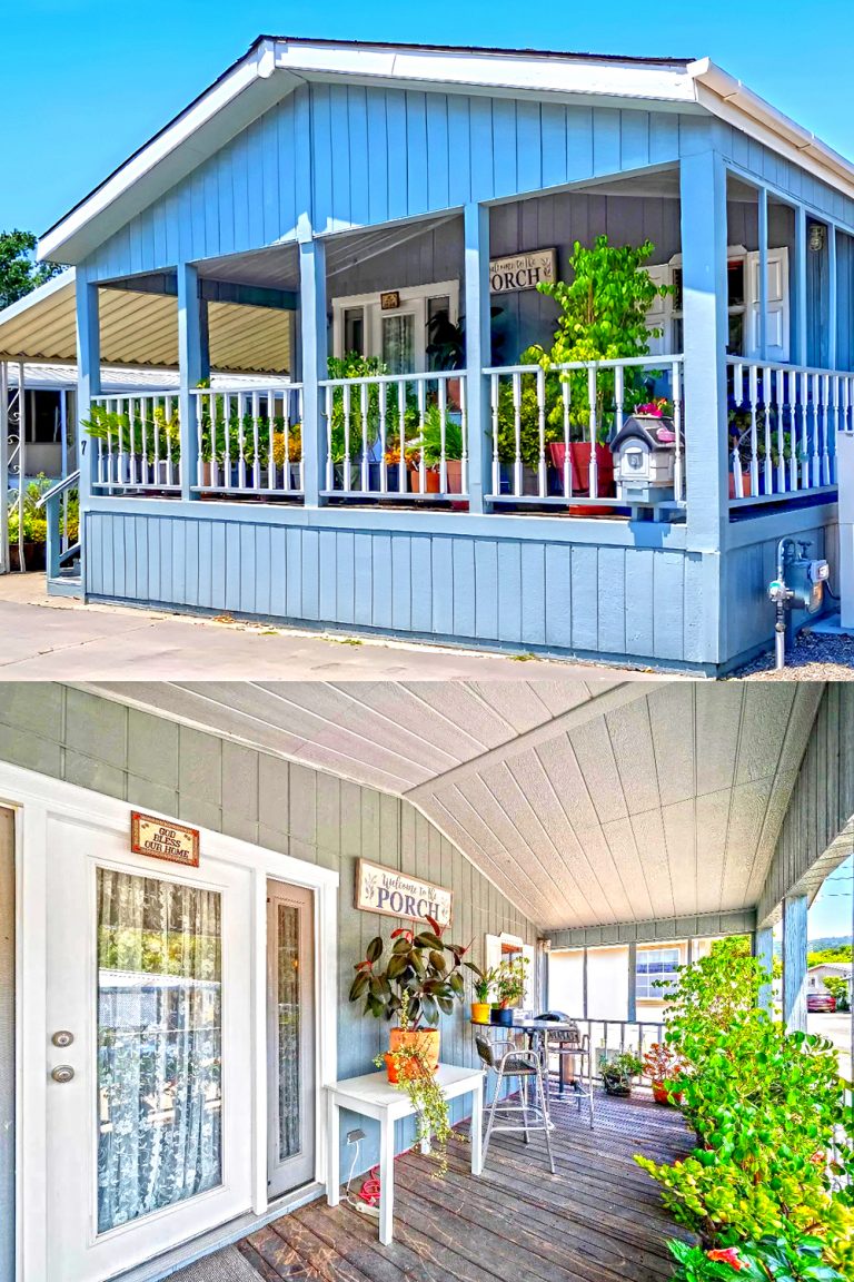 10 Mobile Home Porch Color Ideas