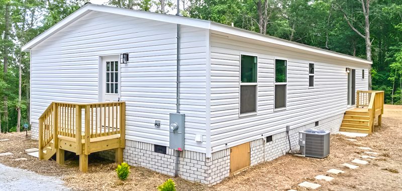 Mobile-Home-Exterior All White Everything