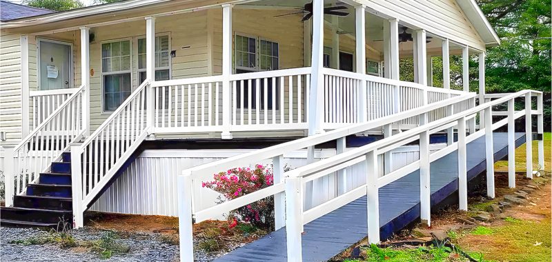 10 Mobile Home Porch Ideas with Ramp