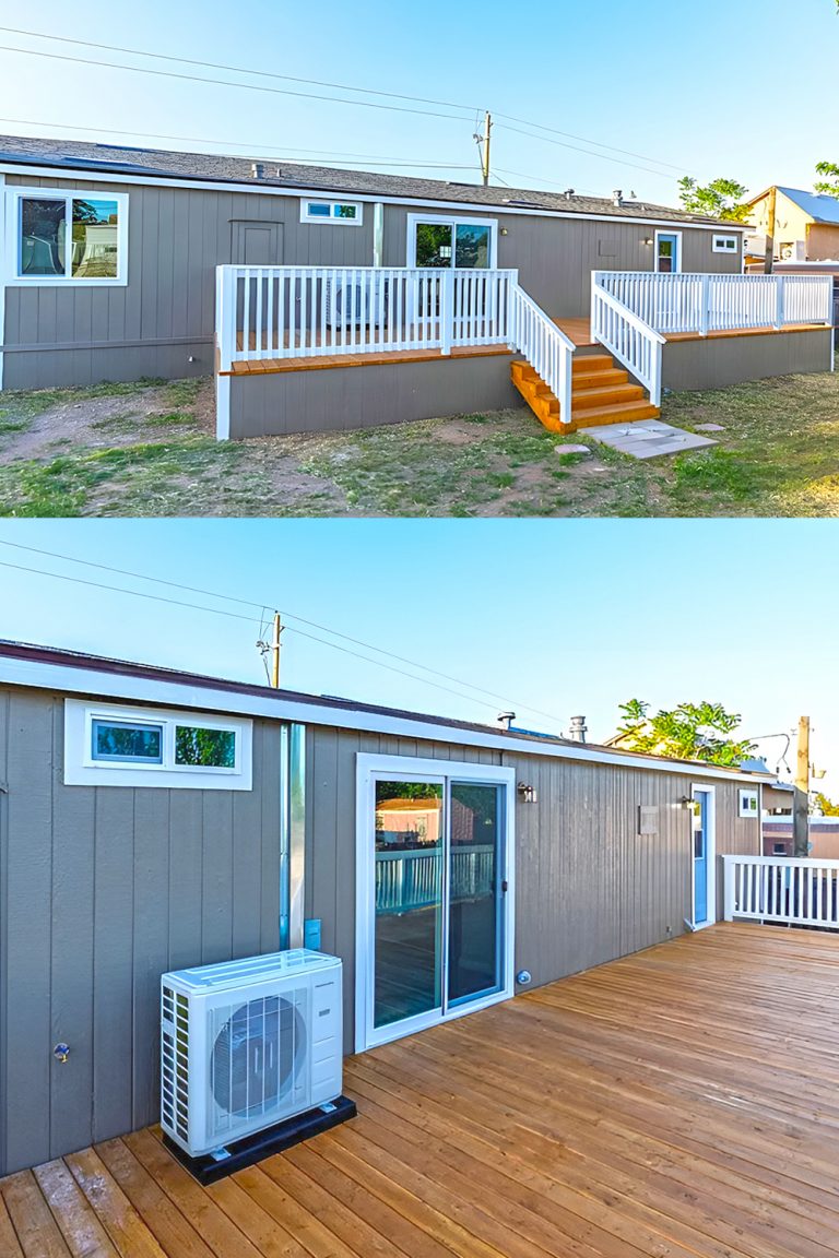 10 Gray Mobile Home Exterior Color Schemes Ideas