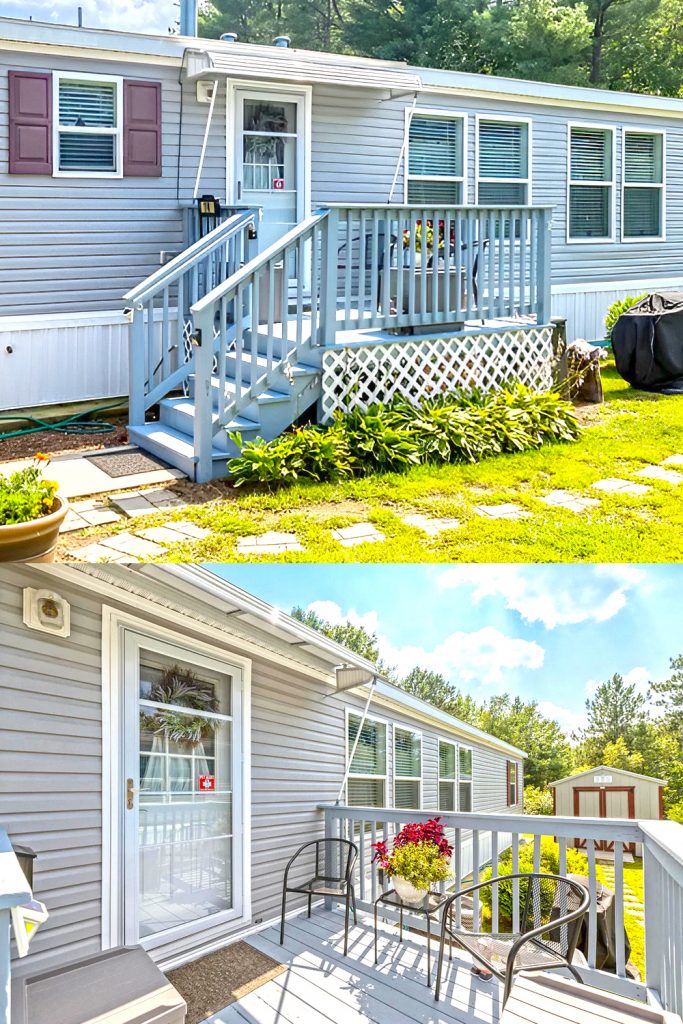 10 Mobile Home Exterior Door Makeover Ideas