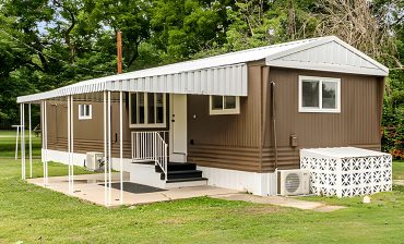 1970 Single Wide Mobile Home Exterior Remodel