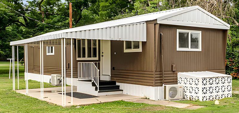 1970 Single Wide Mobile Home Exterior Remodel