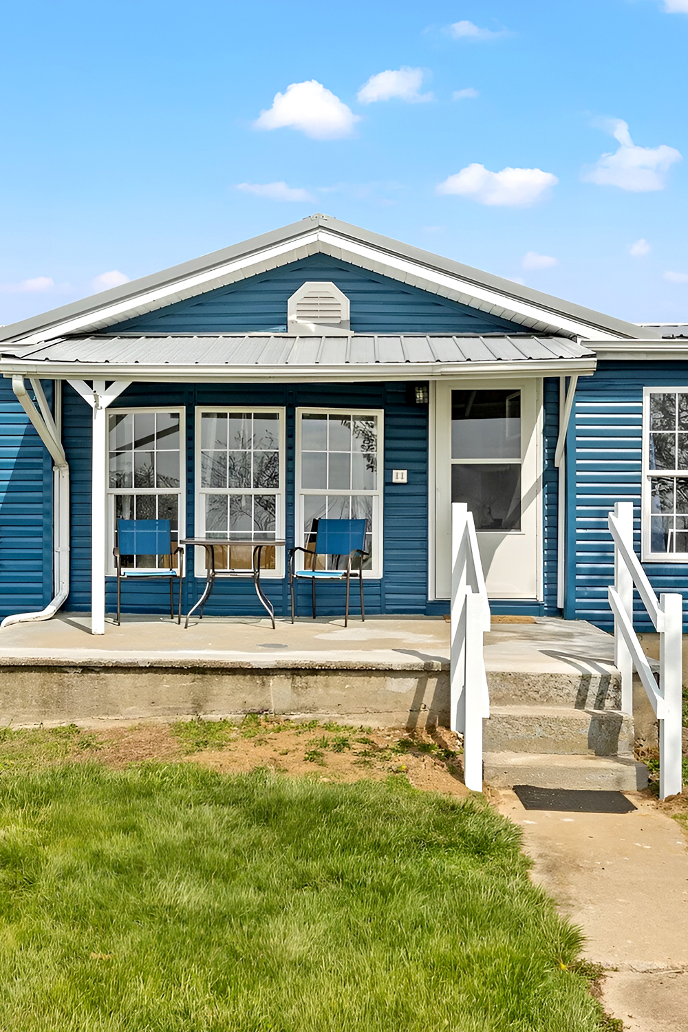 Mobile Home Concrete Porch Design Ideas