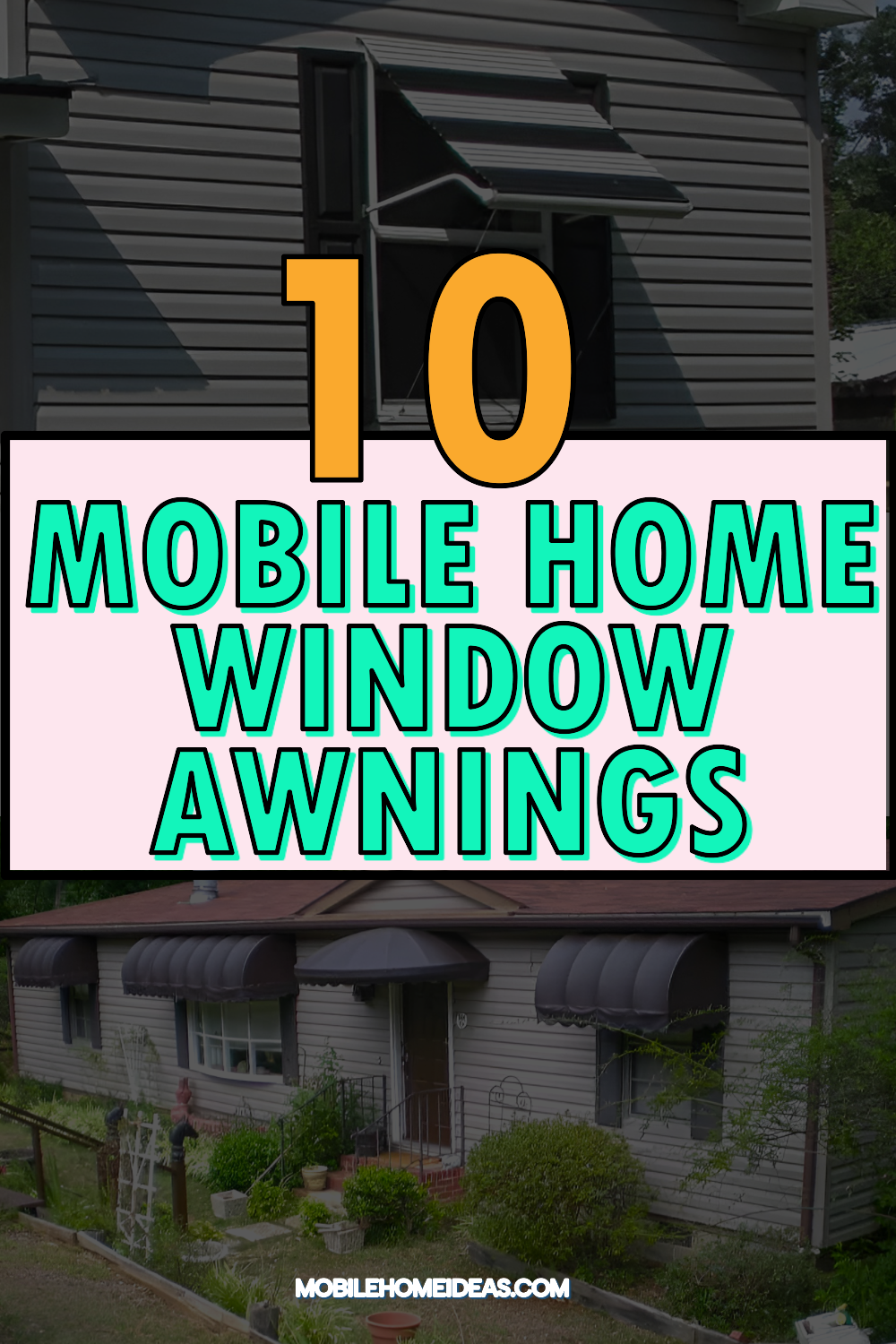 10 Mobile Home Window Awnings Ideas