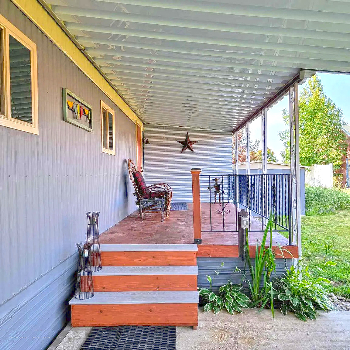 small front porch