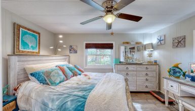 Mobile Home Bedroom Coastal Design