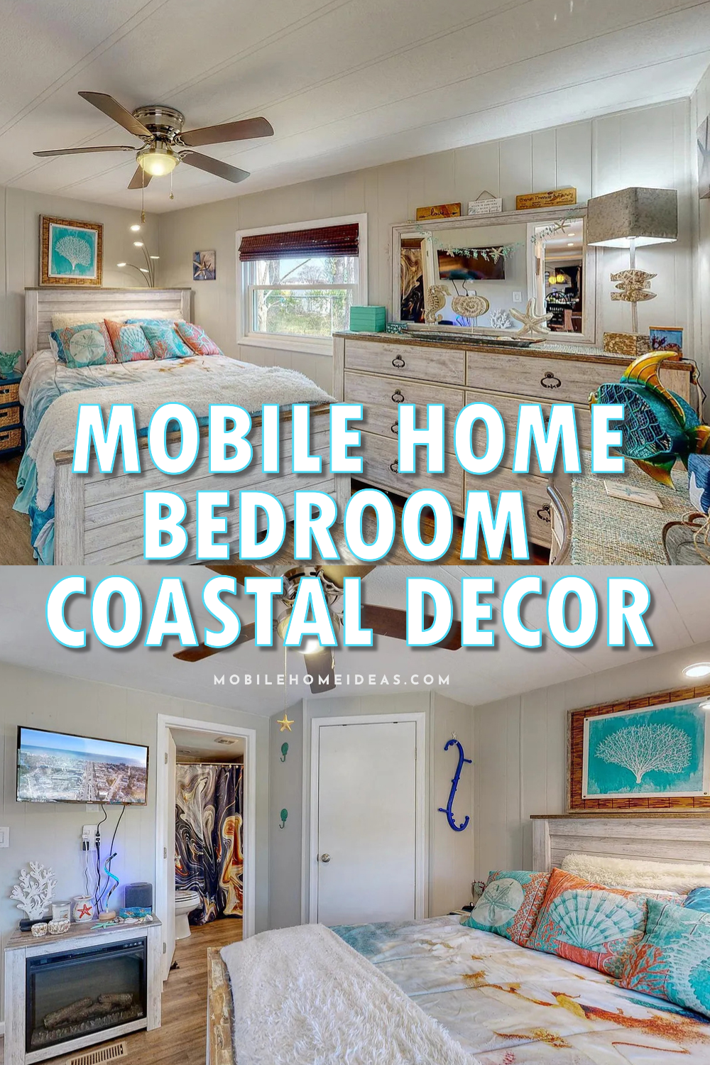 Mobile-Home-Bedroom-Coastal-Design