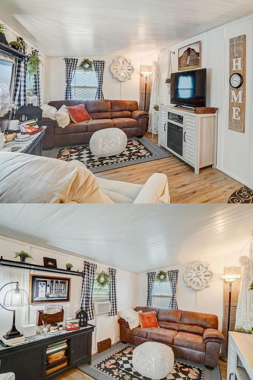 Mobile-Home-Farmhouse-Living-Room