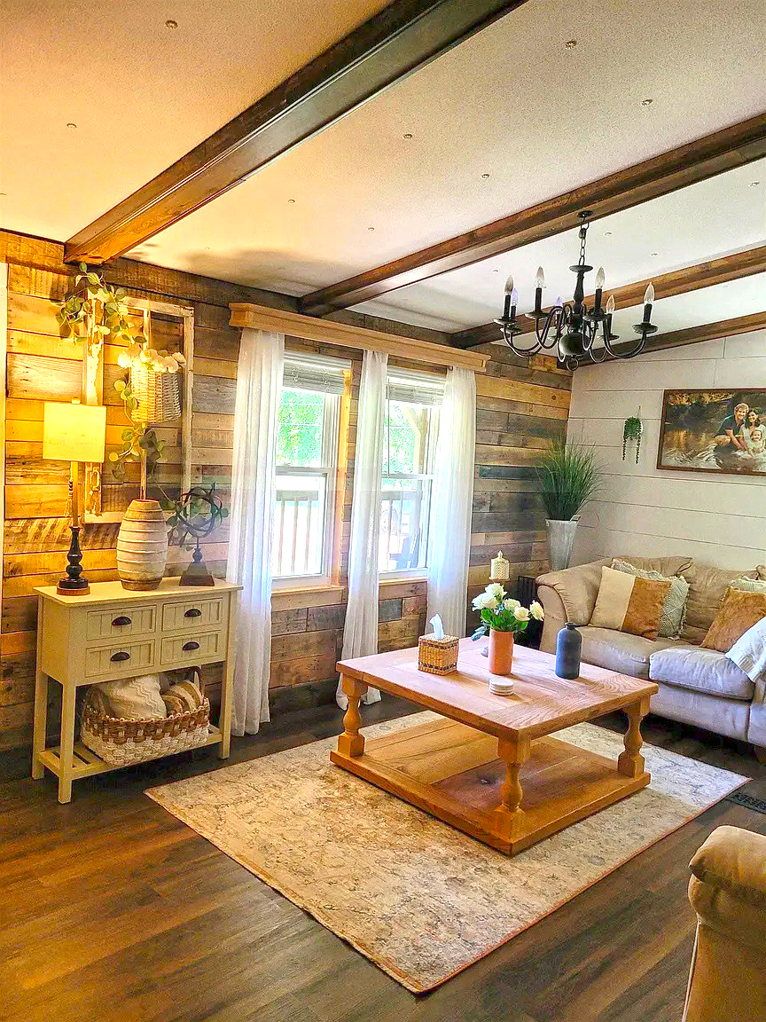 Mobile-Home-Farmhouse-Living-Room-Decors