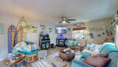 Mobile Home Interior Coastal Design