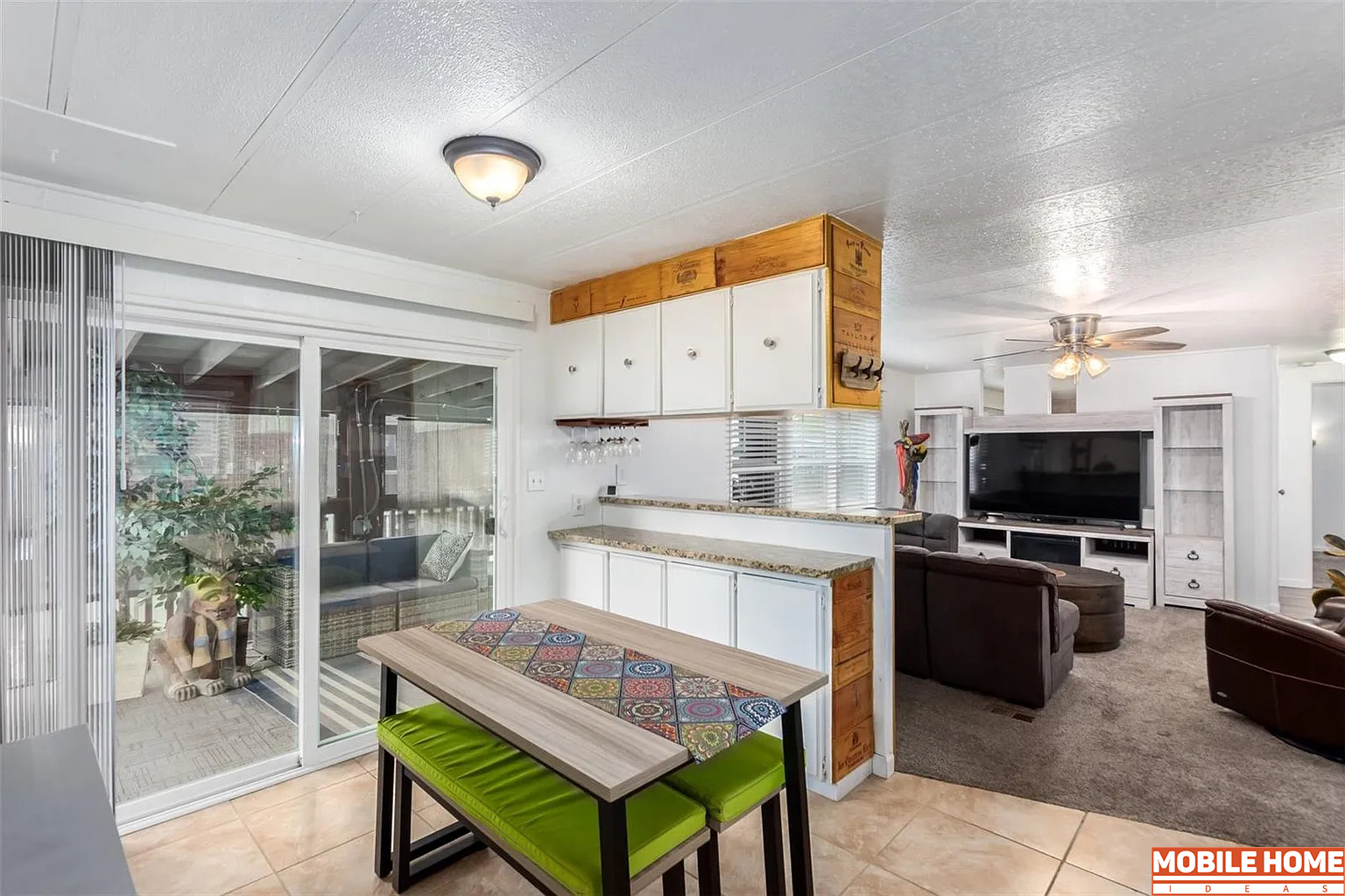 1979-Single-Wide-Mobile-Home-Remodel-Kitchen-Dining Area