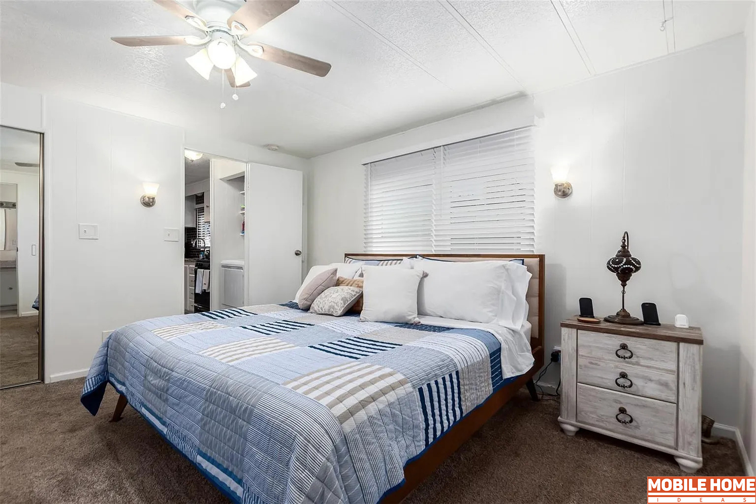 1979-Single-Wide-Mobile-Home-Remodel-Master Bedroom