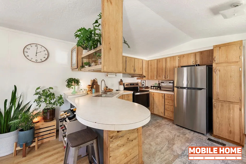 1991-Single-Wide-Mobile-Home-Remodel-Kitchen