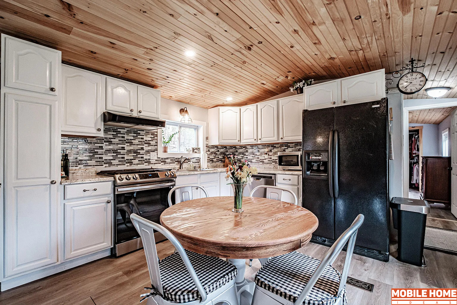 1999-Single-Wide-Mobile-Home-Remodel-Kitchen Dining Area