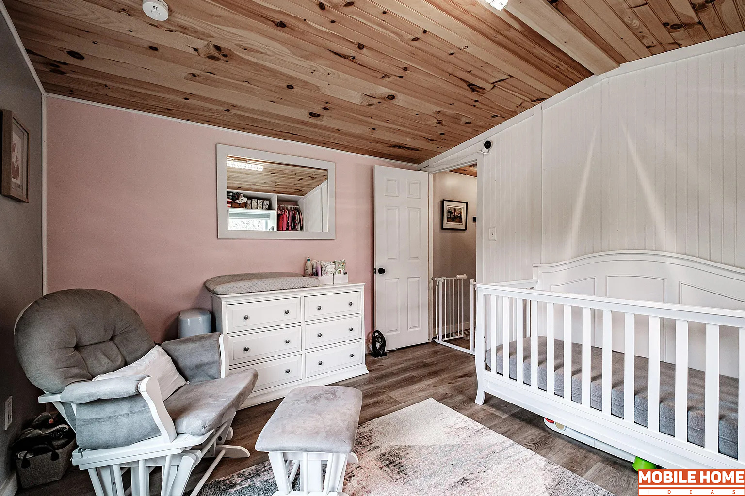 1999-Single-Wide-Mobile-Home-Remodel-Nursery Room