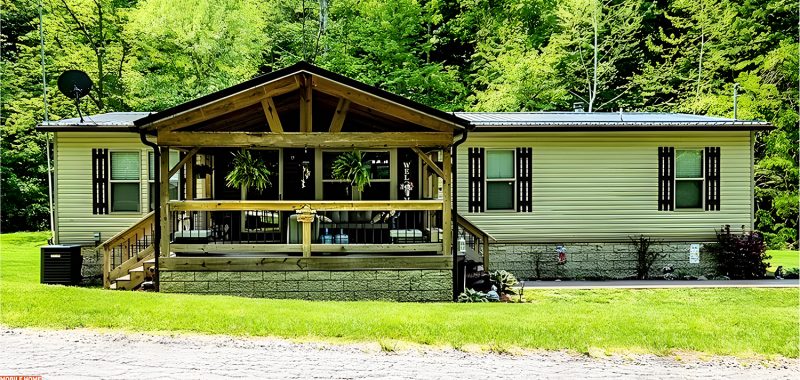 How to Create a Cozy Rustic Front Porch for Your Mobile Home