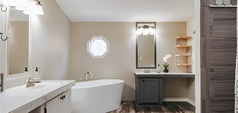 Mobile Home Master Bathroom Modern Design