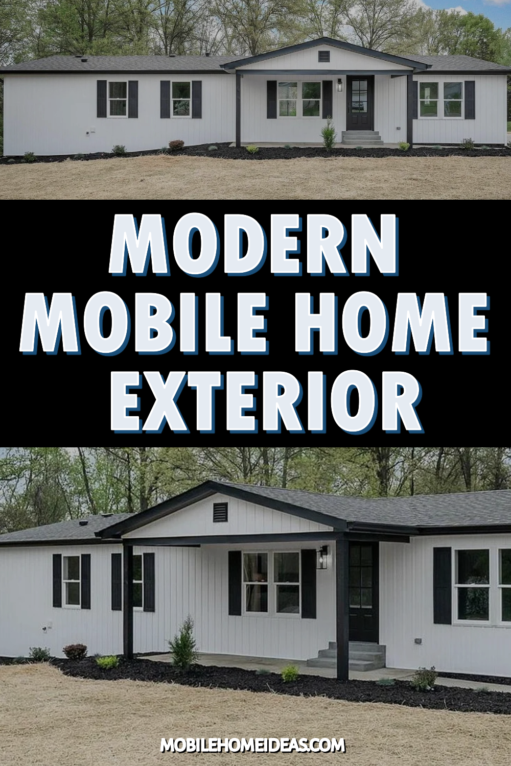 Modern Mobile Home Exterior Design