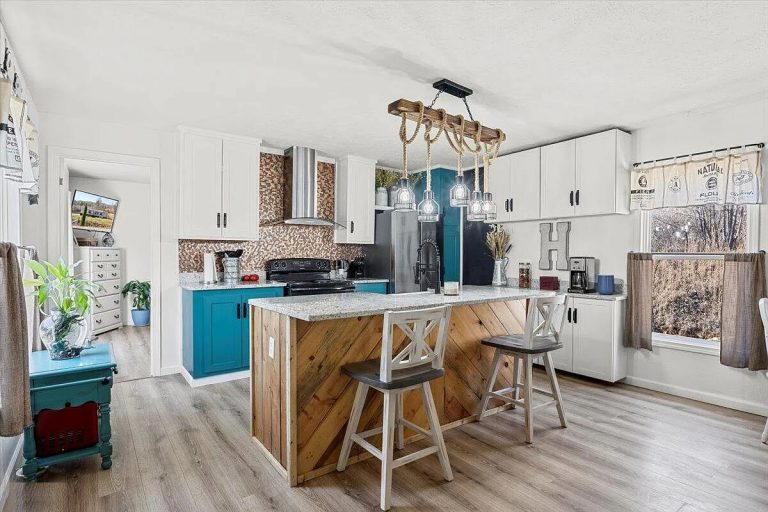 Single Wide Mobile Home Kitchen Farmhouse Makeover Ideas