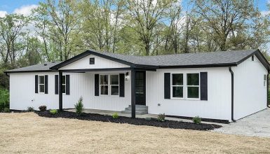 Stunning Modern Mobile Home Exterior Design