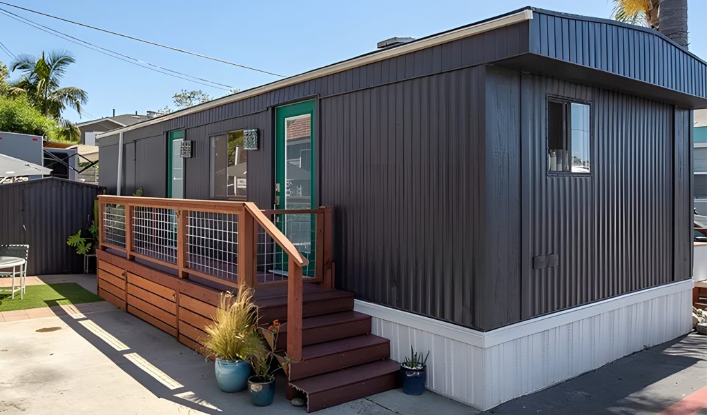 Cozy-Tiny-Mobile-Home-Exterior