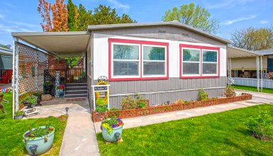 1976 Double Wide Mobile Home Remodel Exterior